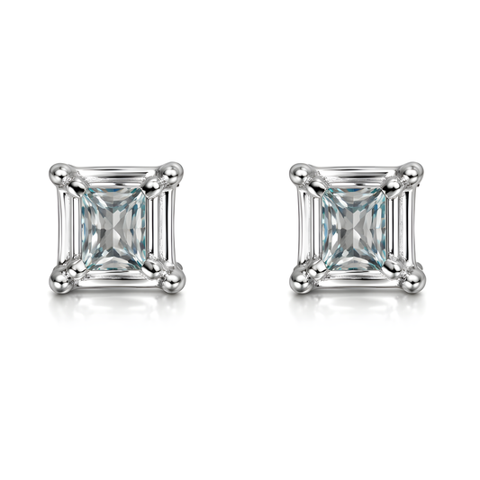 Minimal square shine minđuše.